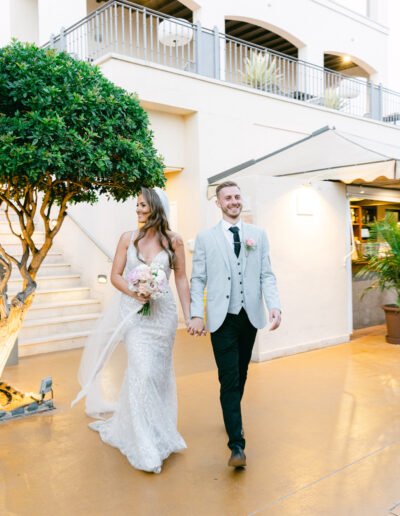 barefoot bride Tenerife wedding planning
