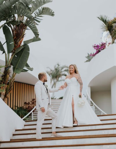 barefoot bride Tenerife weddings planning