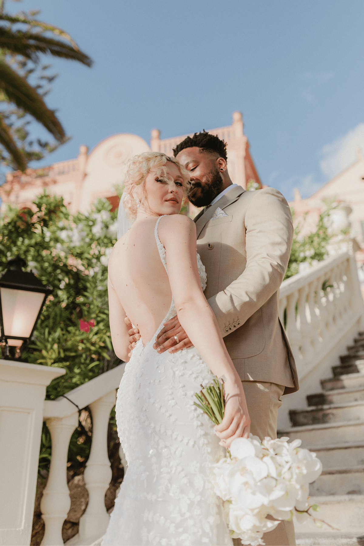 Barefoot bride Tenerife weddings